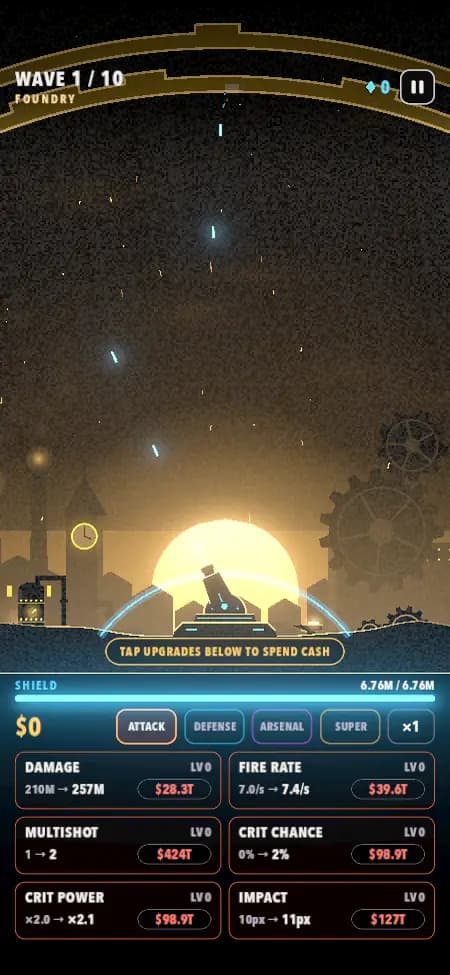 The Foundry biome in Last Arc.